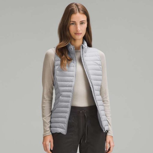 NWT Lululemon Pack it Down Vest in Rhino Grey Size 6 - Picture 7 of 8